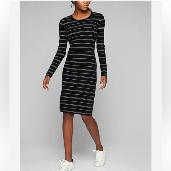 Athleta Sweater Weather Dress Wool Blend (1) - Picture 1 of 5